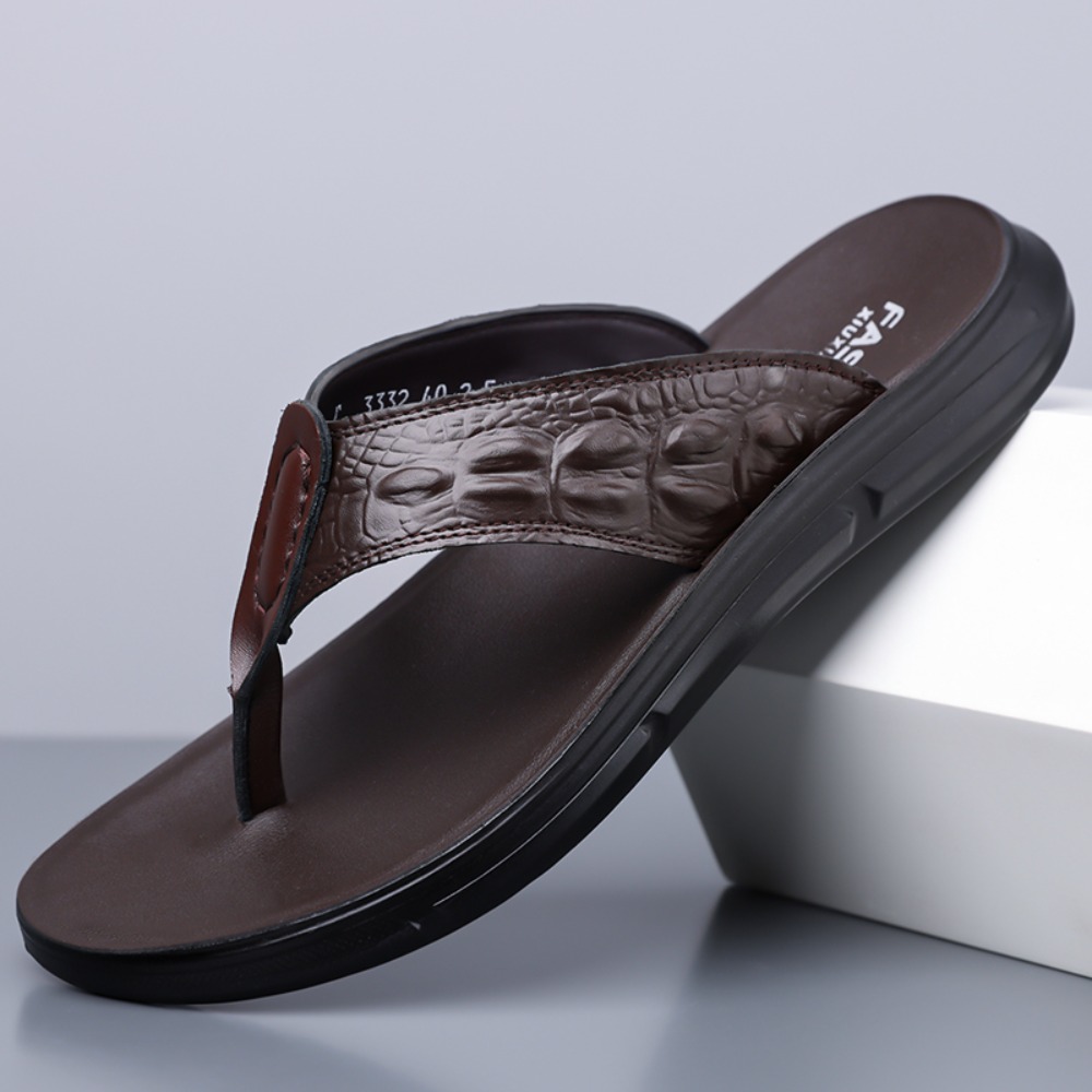 오아아노 와이드 토 썸머 남성 가죽  thong 플립플 - Flip Flop Leather Men 리뷰 및 가격