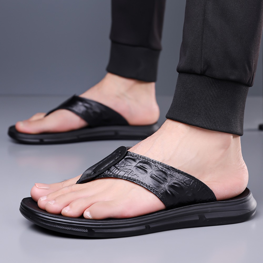 오아아노 와이드 토 썸머 남성 가죽  thong 플립플 - Flip Flop Leather Men 리뷰 및 가격