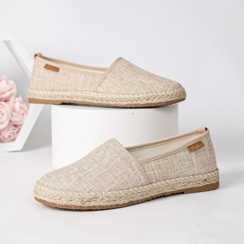 2026년 여름 편안한 캔버스 플랫 슈즈 여성 통기성  - Espadrille Slip On 리뷰 및 가격