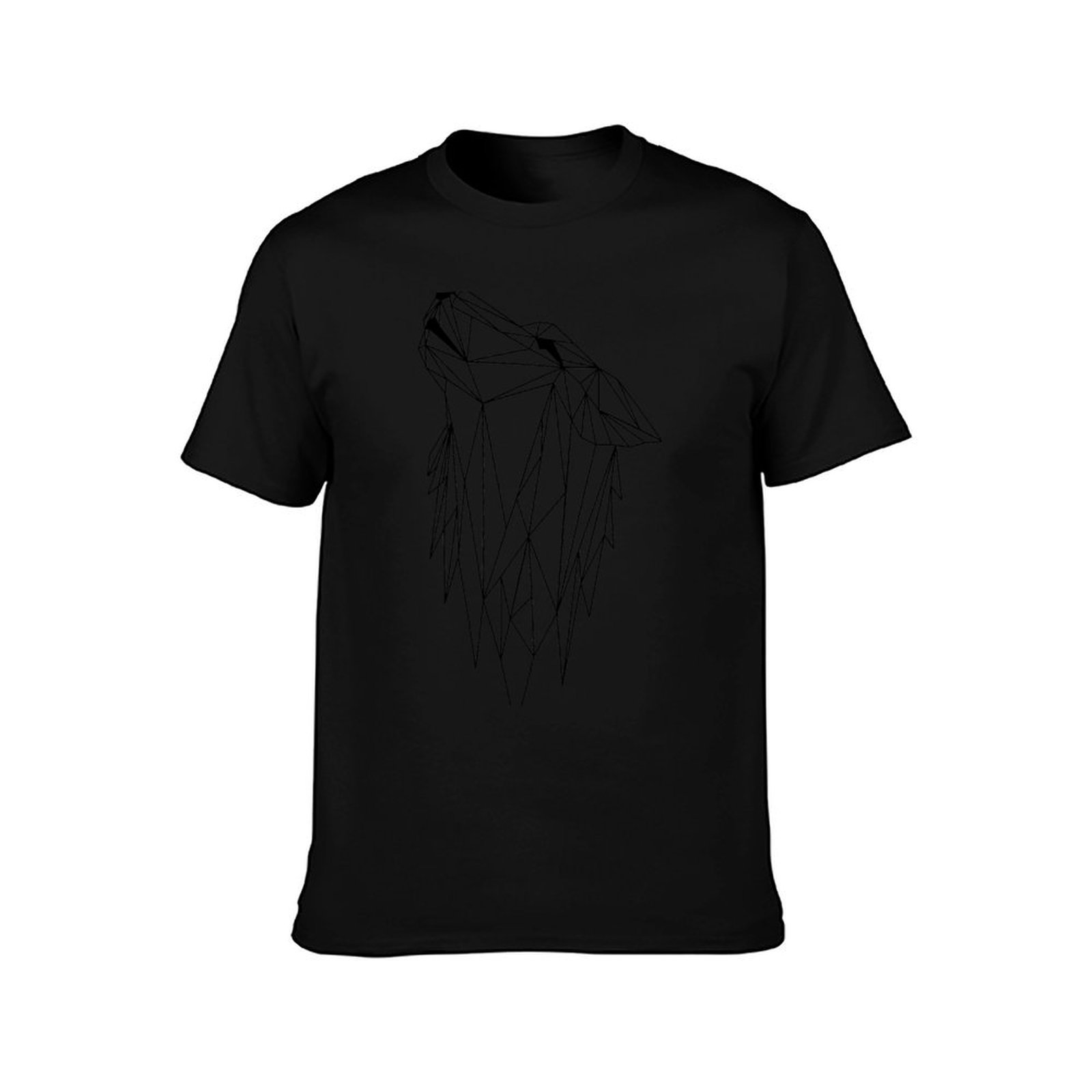 다각형 늑대 티셔츠 클래식 그래픽 반팔 티셔츠 - Tee Graphic Print 리뷰 및 가격