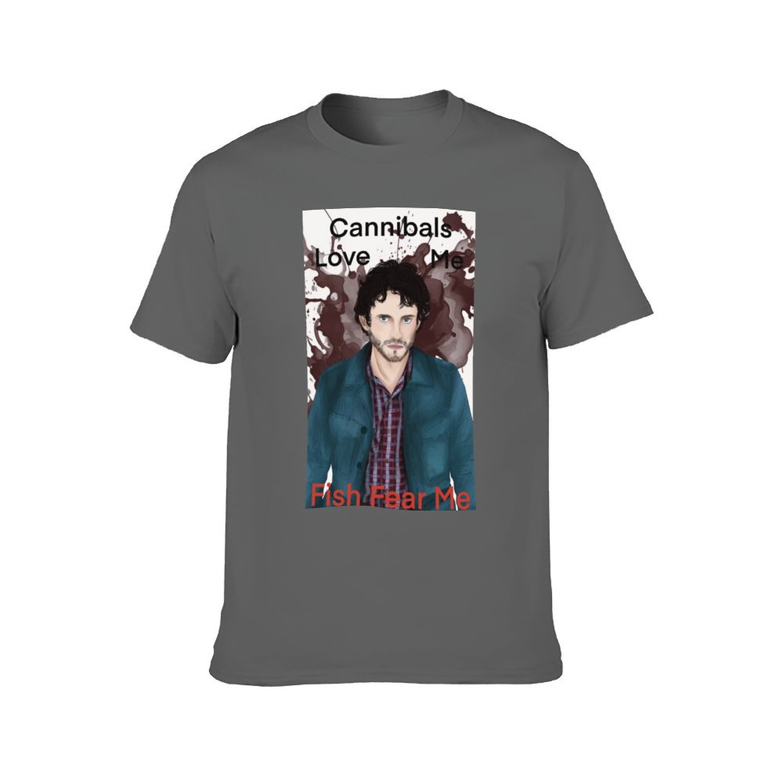 인간먹이들은 나를 사랑한다 / 물고기는 나를 두려워한다 - Tee Graphic Print 리뷰 및 가격